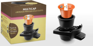 Multicap funciona: Use cápsula Três na Dolce Gusto!